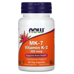 Now Foods MK-7 Vitamin K-2 100 mcg , Витамин К2