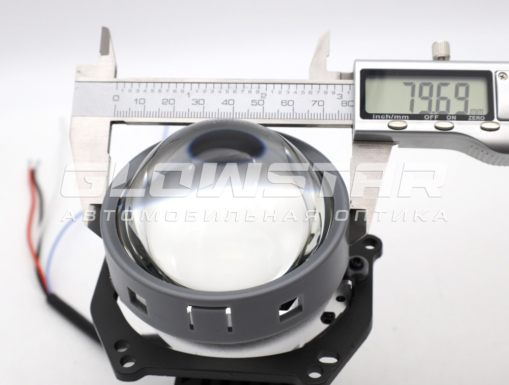 Билед модули Aozoom A10 Unicorn 3.0 дюйма, 2 чипа, 5500К, 12V, 58W/66W, крепление 3R (комплект, 2шт)