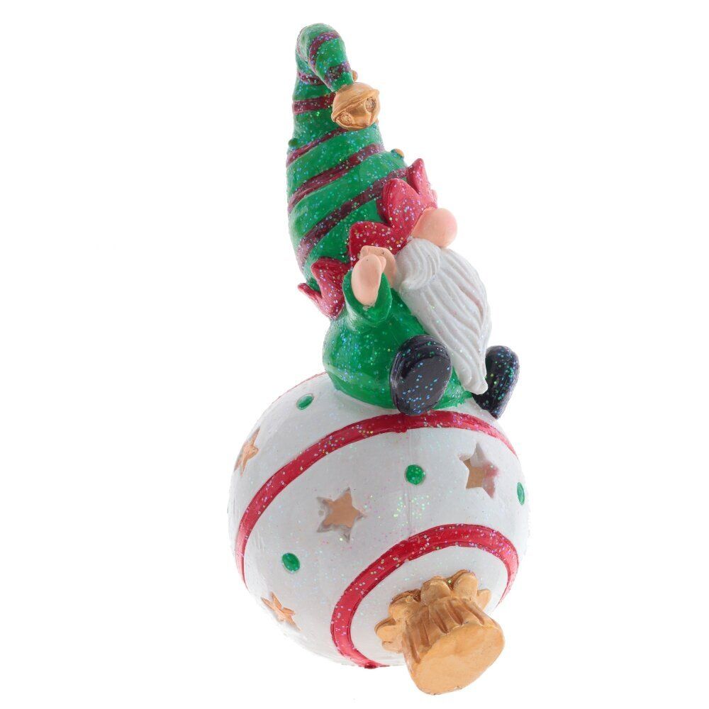 GAEM Фигурка декоративная "Гном" с подсветкой (LR44 2 шт), L10 W9 H18 см, 2в.