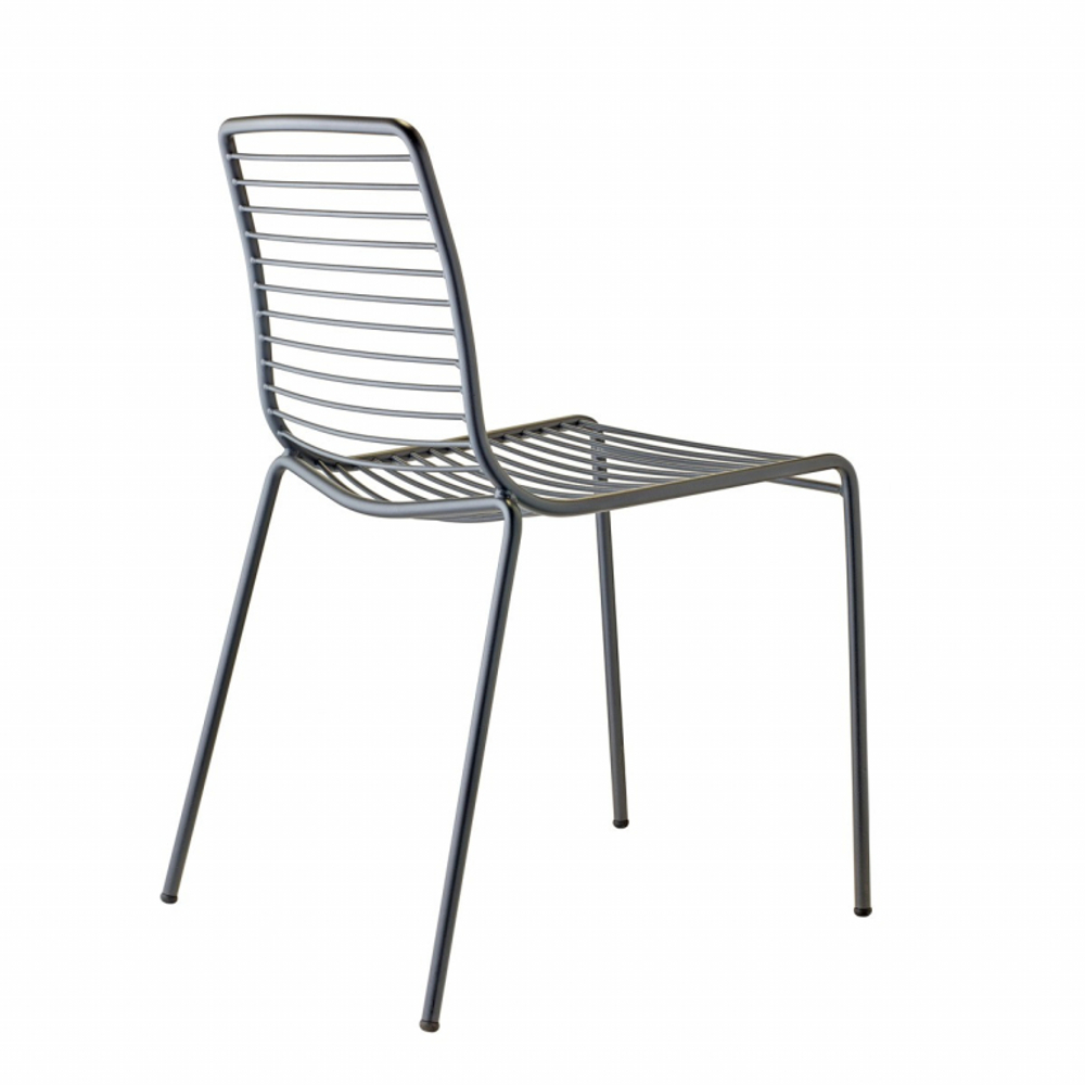 Стул металлический Scab Design Summer, антрацит