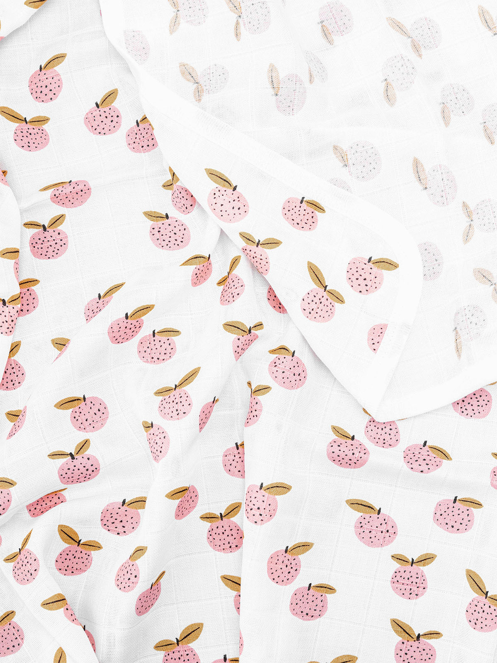 Муслиновая пелёнка Mjölk Персики