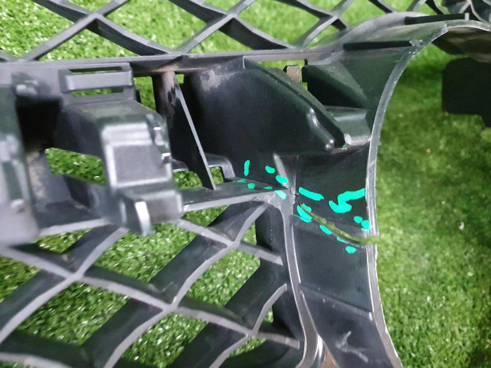 Решетка радиатора Mercedes GLK X204 (2012-2015)