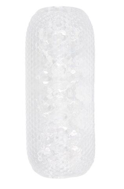 Прозрачный текстурированный мастурбатор Palm Stroker No.2 (Цвет: прозрачный)