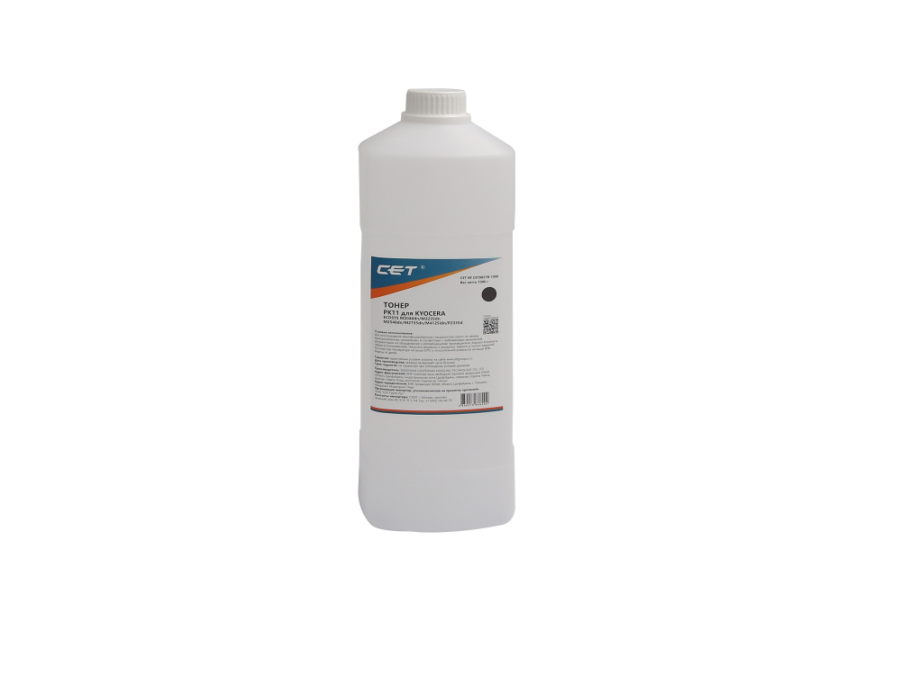 Тонер PK11 для KYOCERA ECOSYS M2040dn/M2235dn/M2540dn/M2735dn/M4125idn/P2335d (CET), 1кг/бут, (унив.), CET8857B-1000