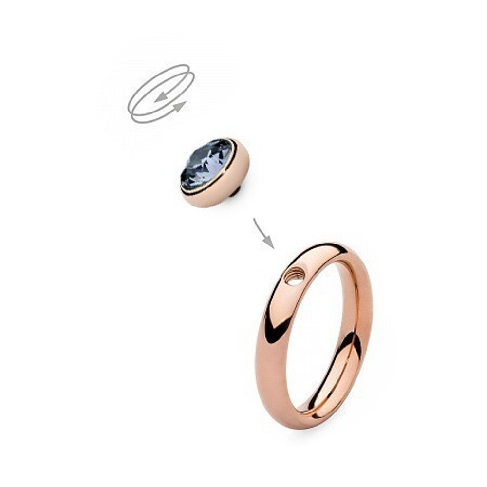 Шарм Qudo Sesto Light Sapphire 666194 BL/RG