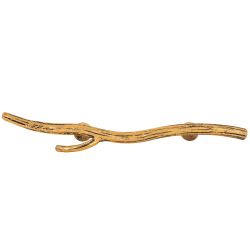 Ручка скоба мебельная Арт Бранч mini левая Амбер