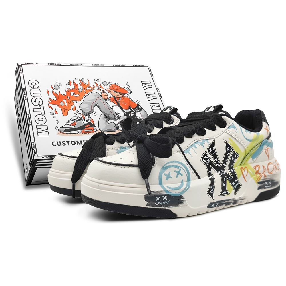 Кроссовки MLB Chunky Liner PU, 3ASXCA12N-50WHS