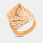 Кольцо для женщин из розового золота 585 пробы без вставок (арт. 70205)
