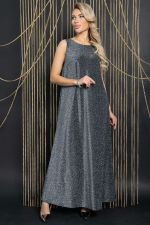 Платье Алхери (темное серебро) П11757 LT Collection