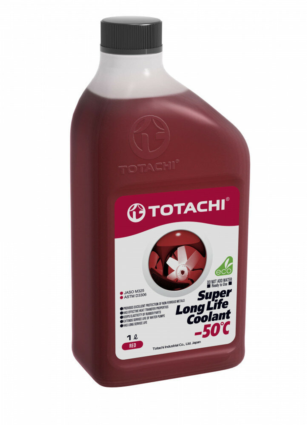 TOTACHI SUPER LONG LIFE COOLANT Red -50°C Антифриз красный 1л
