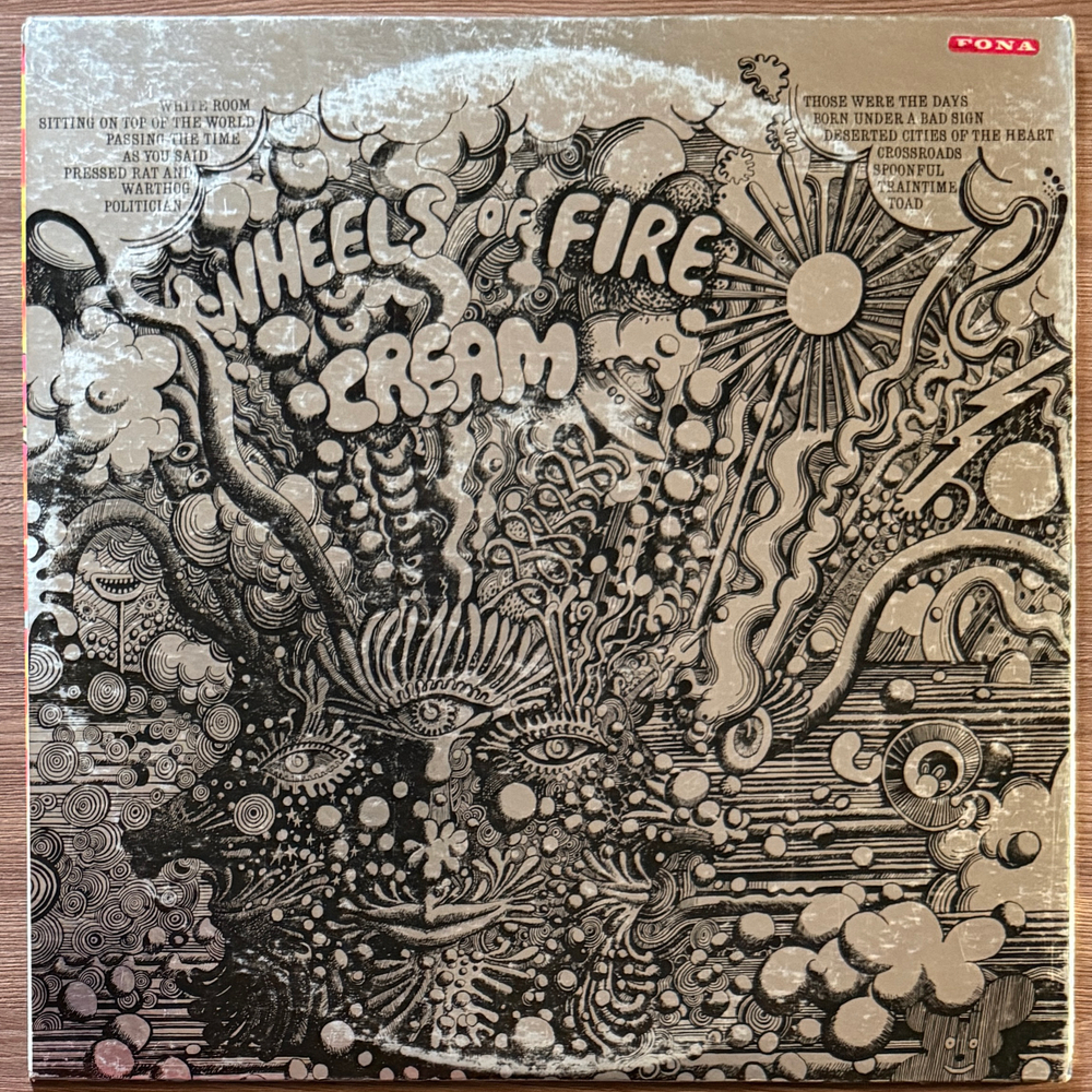 Cream ‎– Wheels Of Fire 2LP (США 1968г.) Т