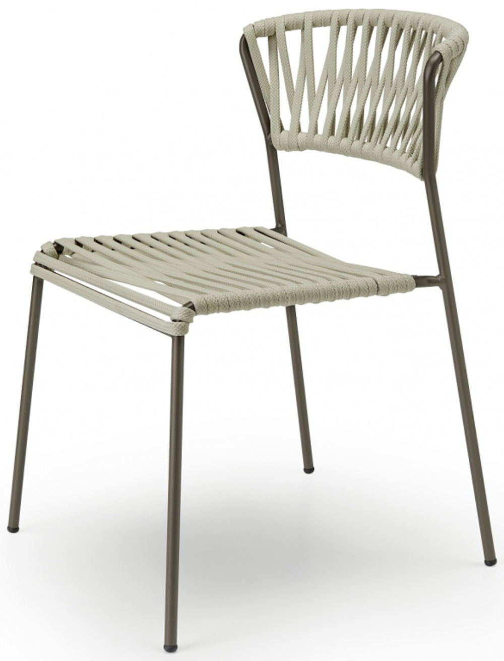 Стул плетеный Scab Design Lisa Filo, мокко, глиняный