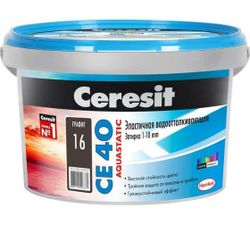 Затирка CERESIT CE40 №16 графит (2кг)