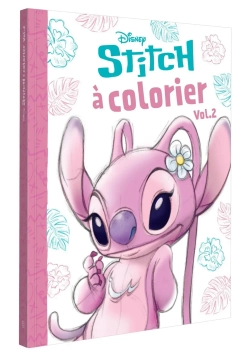 Hachette раскраска по номерам STITCH - Stitch à colorier - Vol. 2 - Disney