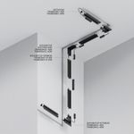 Шинопровод встраиваемый Technical TRXM034-422W