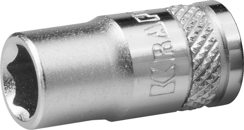 Торцовая головка KRAFTOOL ″INDUSTRIE QUALITAT″, Cr-V, FLANK, хромосатинированная, 1/4″, 7 мм