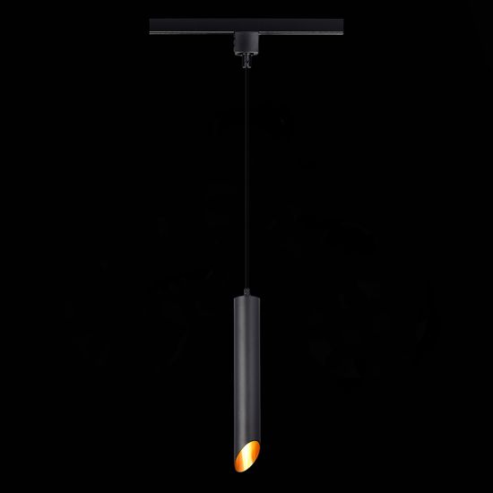 ST152.416.01 Светильник трековый Черный GU10 1*50W IP20 D60xH400 220V Без ламп BASE