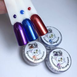 Zoo Зеркальная цветная втирка «Красная жемчужина», 0,5гр