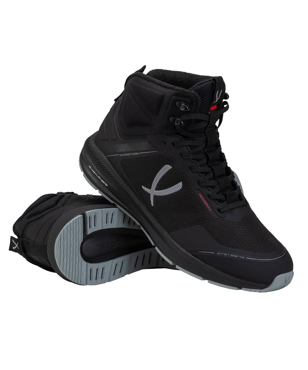 Кроссовки с мембраной Snowstorm MID Black/grey