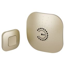 Звонок дверной ЭРА BIONIC Champagne беспроводной шампань 6 мелодий | Электрозвонки беспроводные