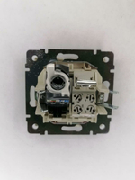 Розетка 2-я RJ-11 + RJ-45 Werkel  слоновая кость