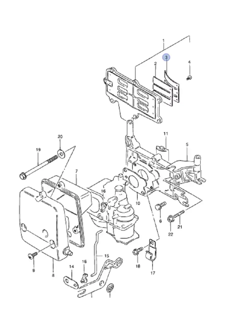 Стопор лепесткового клапана для лодок DT15A комплект 2шт