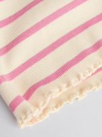 Лонгслив и легинсы в комплекте для малышей Next E66-976, 3 шт., Молочный, Розовый