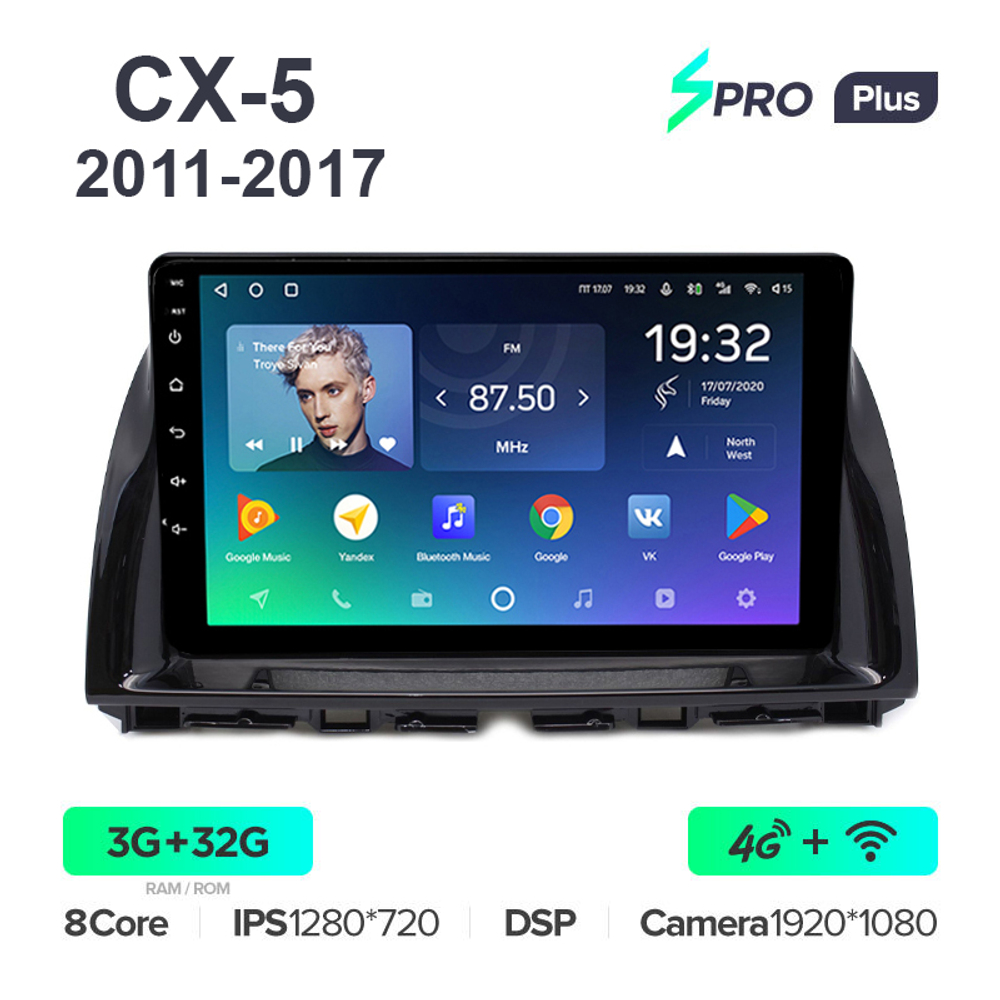 Teyes SPRO Plus 10,2"для Mazda CX-5 2011-2017