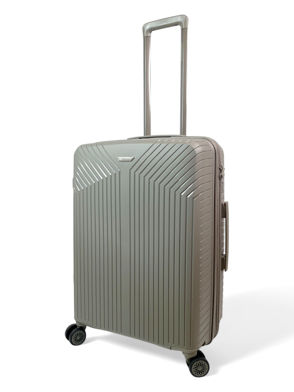 Средний чемодан Mironpan 11272, Бронзовый, M+