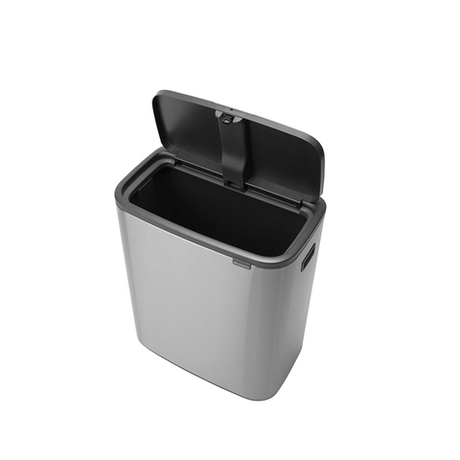 Мусорный бак Bo Touch Bin 60л Brabantia Стальной матовый Fingerprint Proof
