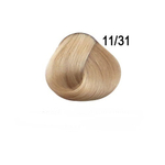 Перманентная крем-краска для волос Ollin 11/31 специальный блондин золотисто пепельный