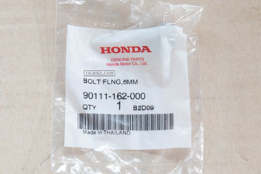 90111-162-000. BOLT, FLANGE, 6MM. HONDA