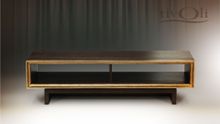 Тумба под TV 2194 х 370 (Роберто/Голд)