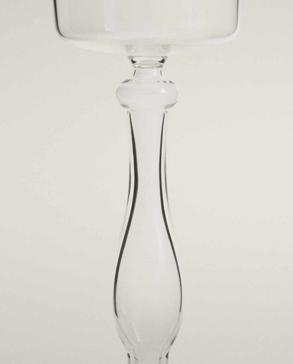 Zara Home бокал из боросиликатного стекла, цвет прозрачный, 20.5 см
