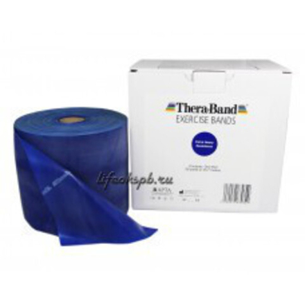 Thera-Band Лента-эспандер синяя повышенной плотности 12,8см x 45,5 м