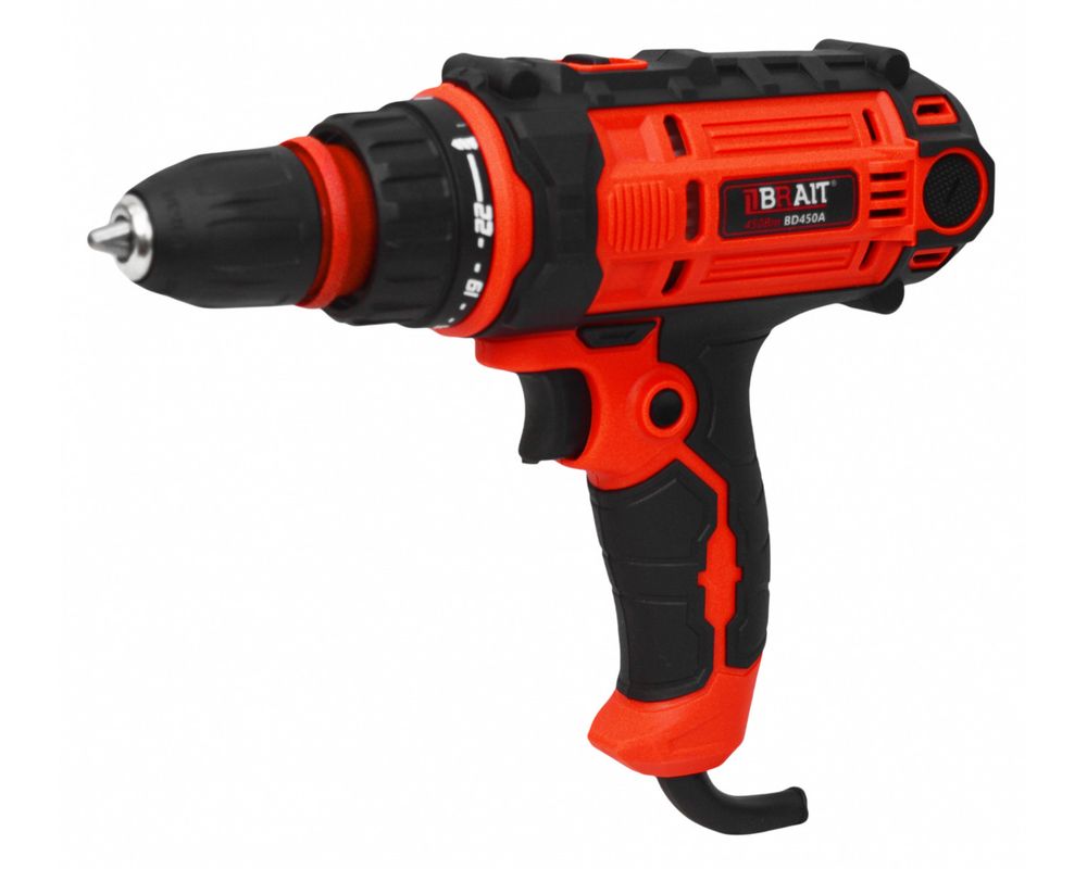 Дрель сетевая BD450A (450Вт, патрон 10мм, регулировка скорости)
