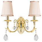 691622 Бра CAPPA 2x40W E14 ЗОЛОТО