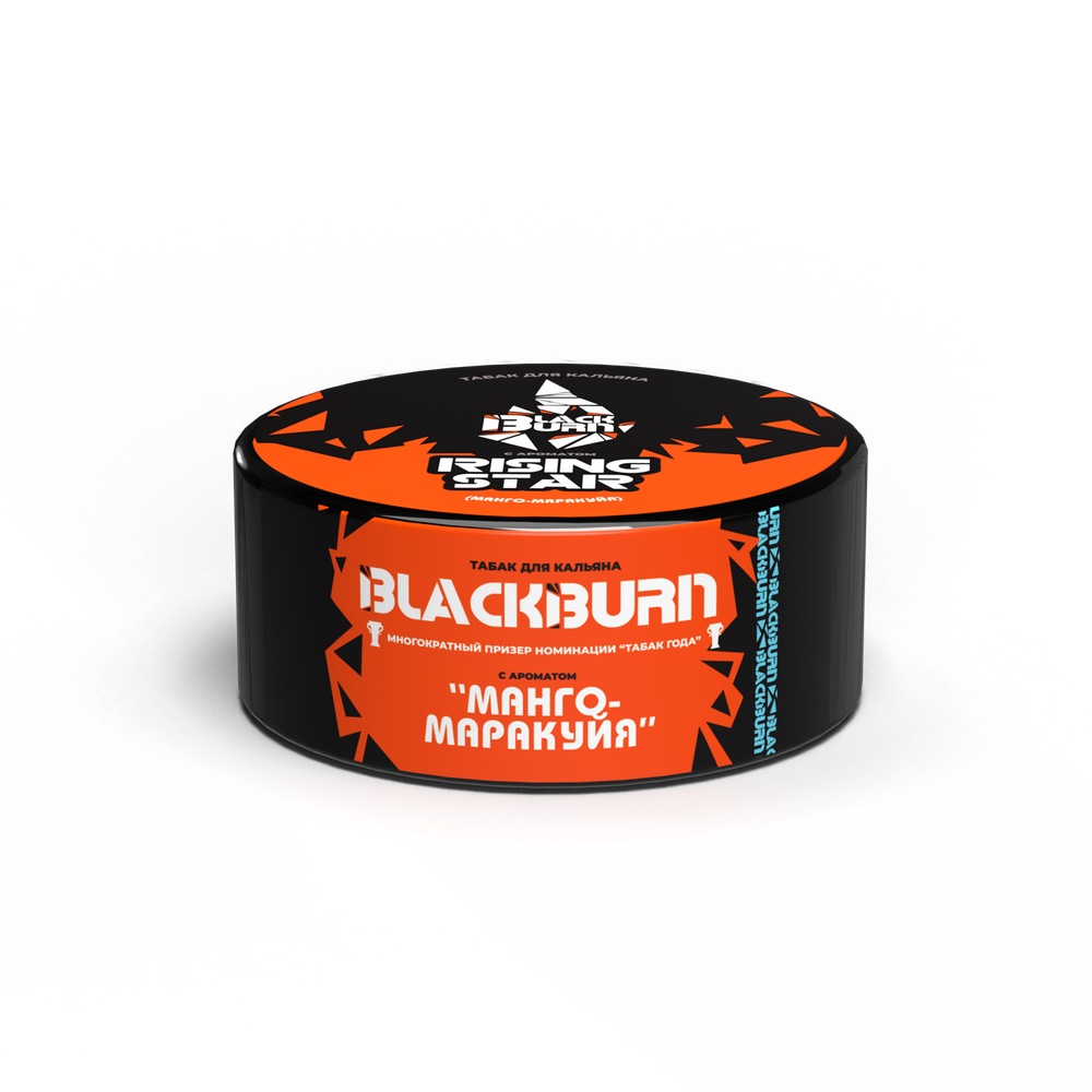 М. Табак для кальяна BlackBurn  Rising Star (Манго, маракуйя), 25г.