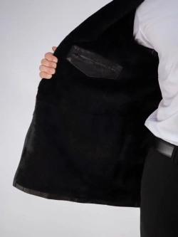 Дубленка мужская натуральная с мехом куртка зимняя Турция