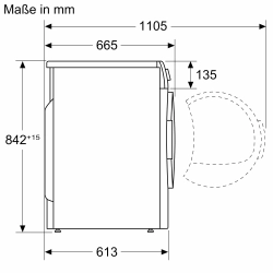 Сушильная машина Bosch WTX87M40