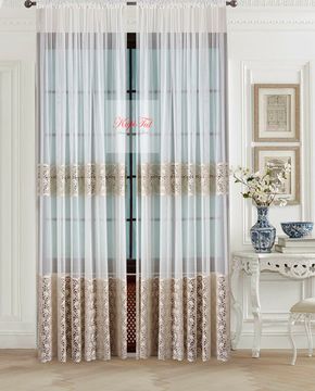 Тюль Патриция-2 французская сетка (золото)