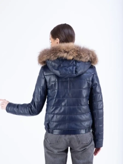 Куртка женская из натуральной  кожи