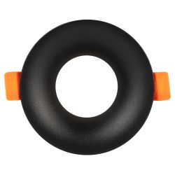 Светильник встраиваемый алюминиевый ЭРА KL96 BK под лампу MR16 GU5.3 черный | Алюминиевые встраиваемые светильники