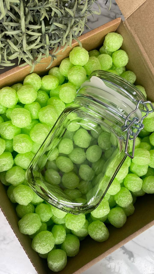 Эко-наполнитель Корнпак, цвет зелёное яблоко, 120 л