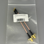 Переходники с разъемом MMCX угловой на разъем SMA (2 Штуки)