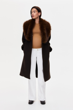 H&M Широкие джинсы для беременных, белый