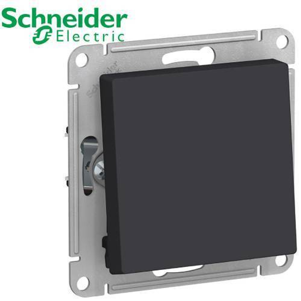 Переключатель 1-кл (карбон) AtlasDesign Schneider ATN001061