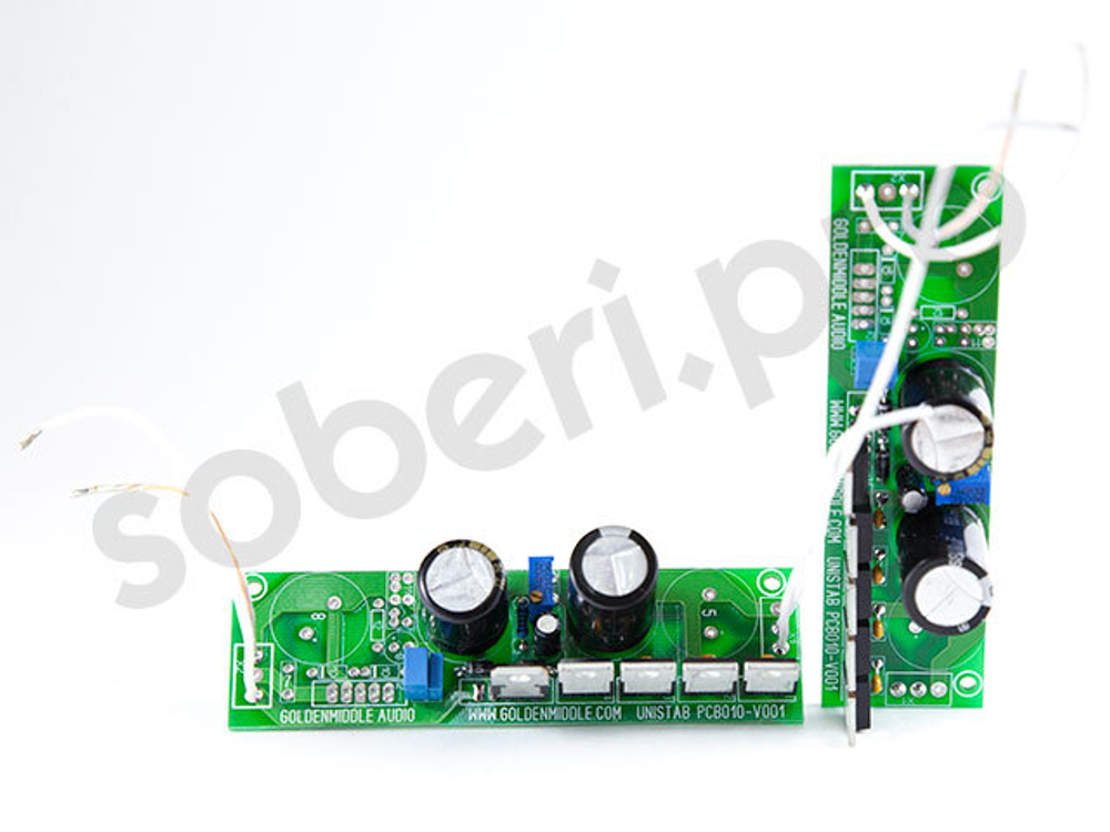 "UNISTAB" стабилизированный двухступенчатый источник низковольтного питания набор для сборки