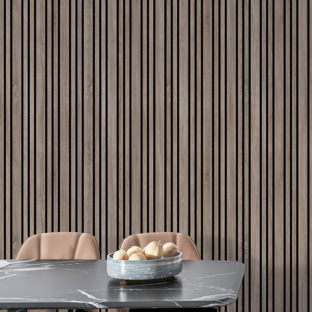 Панель Стеновая Акустическая Stella Comfort Dream Standart Дуб Винтаж 2780х600х9 (уп.1шт.)