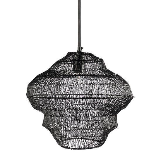 Светильник подвесной vinger, D34х35 см, темно-серый